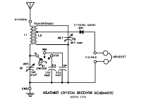 Heathkit CR-1 - Schematic 